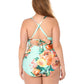 Becca - High Tea Plunge One Piece Swimsuit - Plus