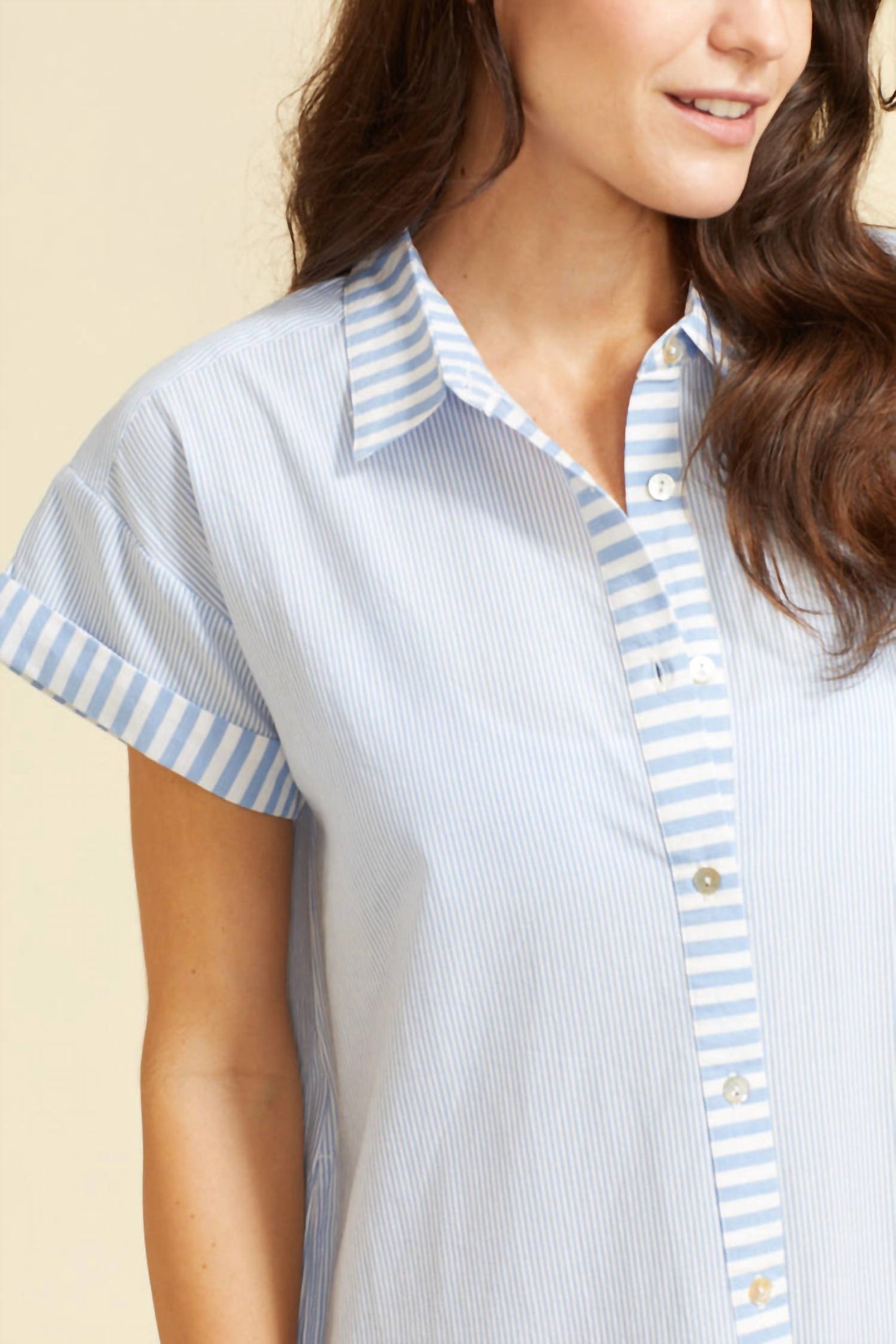 Sitano - Women's Riga Short Sleeve Short Dress