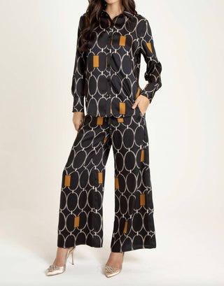 Calça Alora Marrom Lavanda