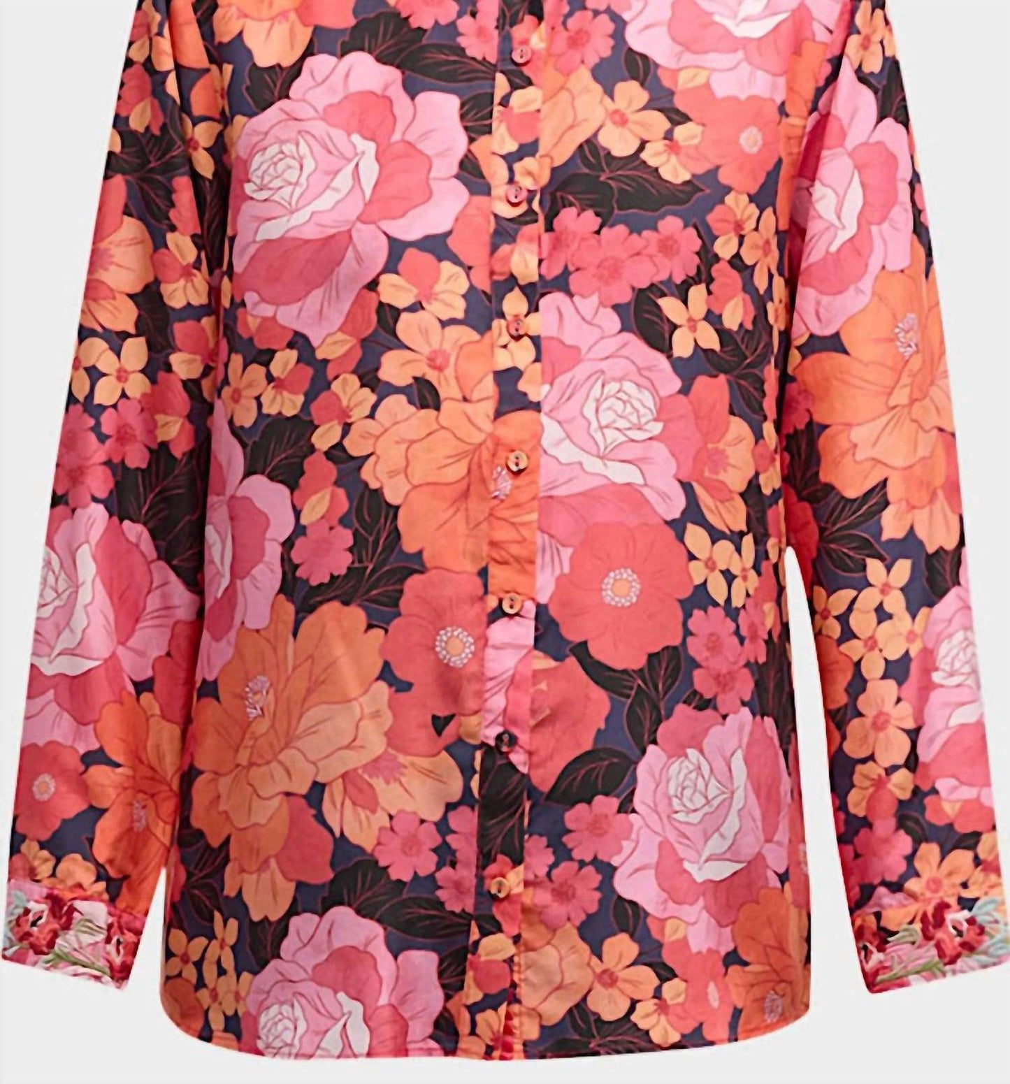 Johnny Was - Becca Silk Button Down Shirt