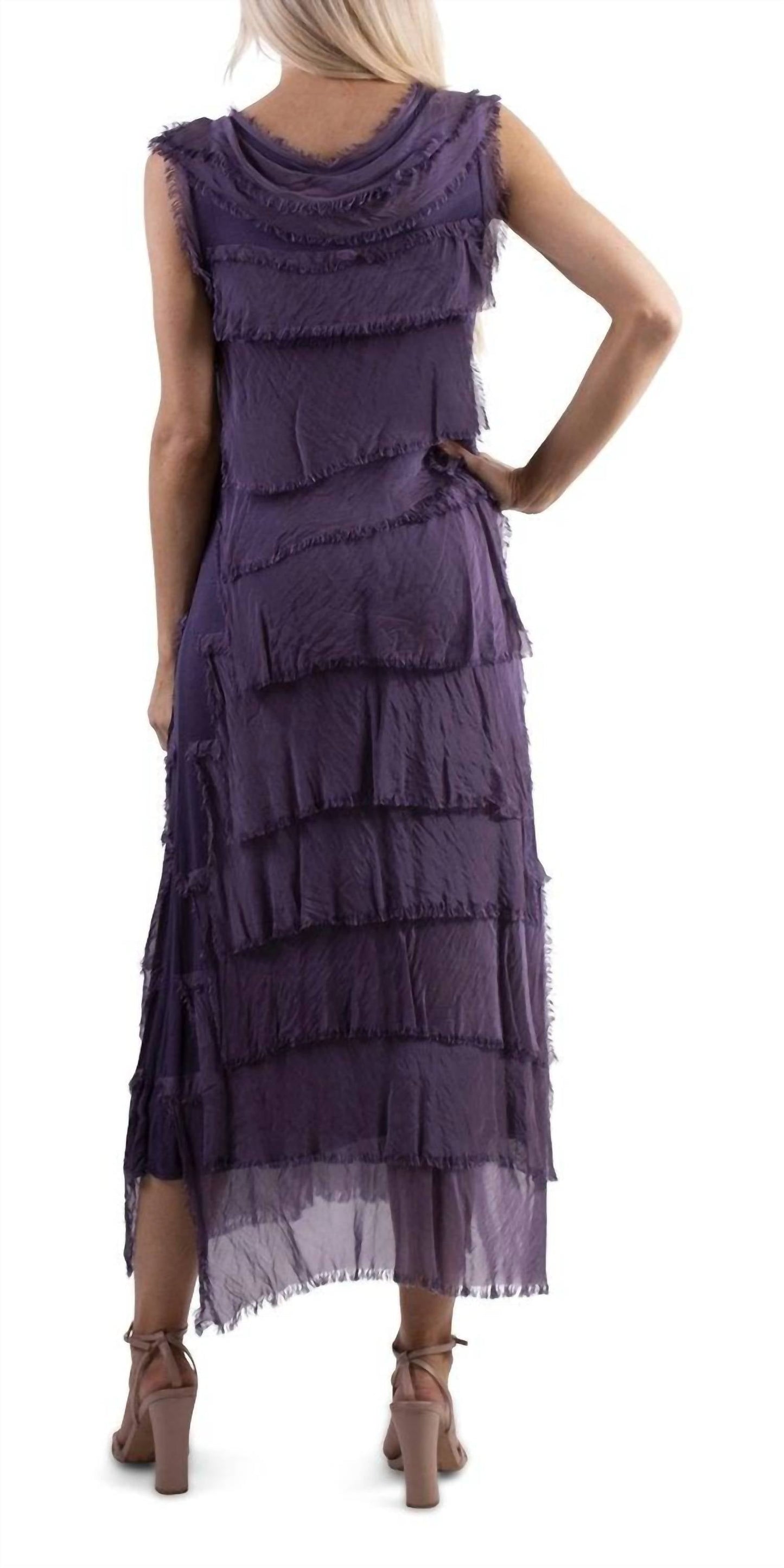 Gigi Moda - Siena Long Ruffle Dress