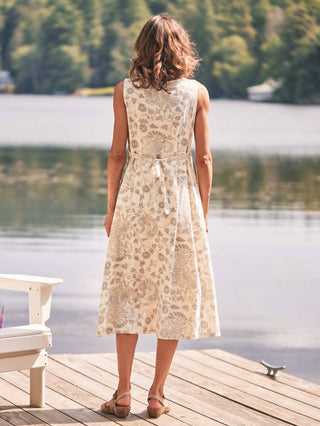 April Cornell - Dancing Peacock Porch Midi Dress