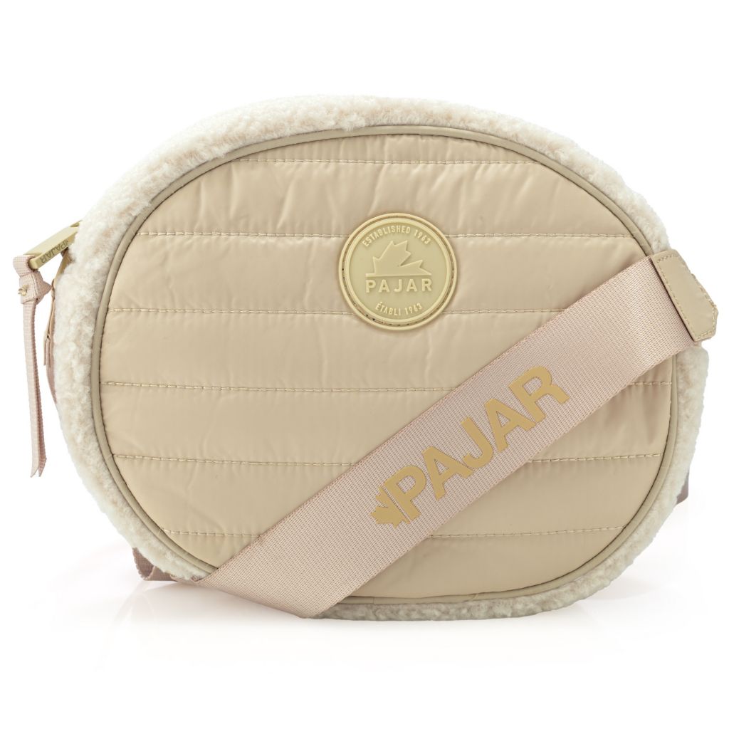 Bolsa para câmera Pajar acolchoada Sherpa oval transversal