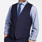 Colete Calvin Klein X Fit Stretch Solid Masculino Azul Tamanho Grande