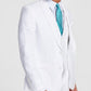 Bar III Jaqueta de linho slim fit masculina, branca, tamanho 46