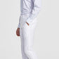 Calça de terno masculina Bar III Slim Fit de linho, branca, tamanho 34X30