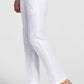 Calça de terno masculina Bar III Slim Fit de linho, branca, tamanho 34X30