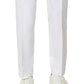 Tommy Hilfiger Masculino Modern Fit Th Flex Stretch Chambray Terno Calça Separada Branca Tamanho 33X32