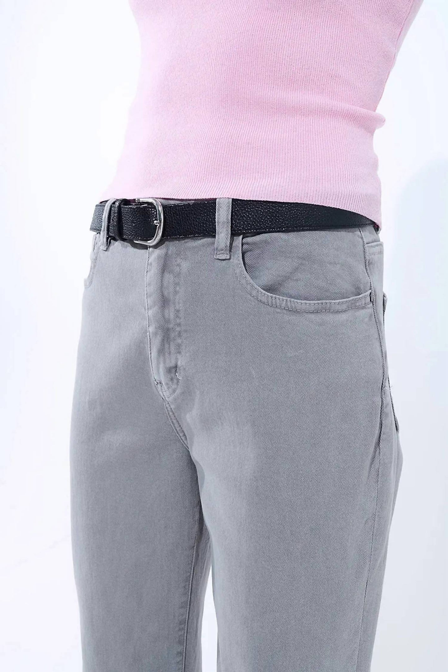 Q2 - Madeline Straight Leg Cuffed Jeans