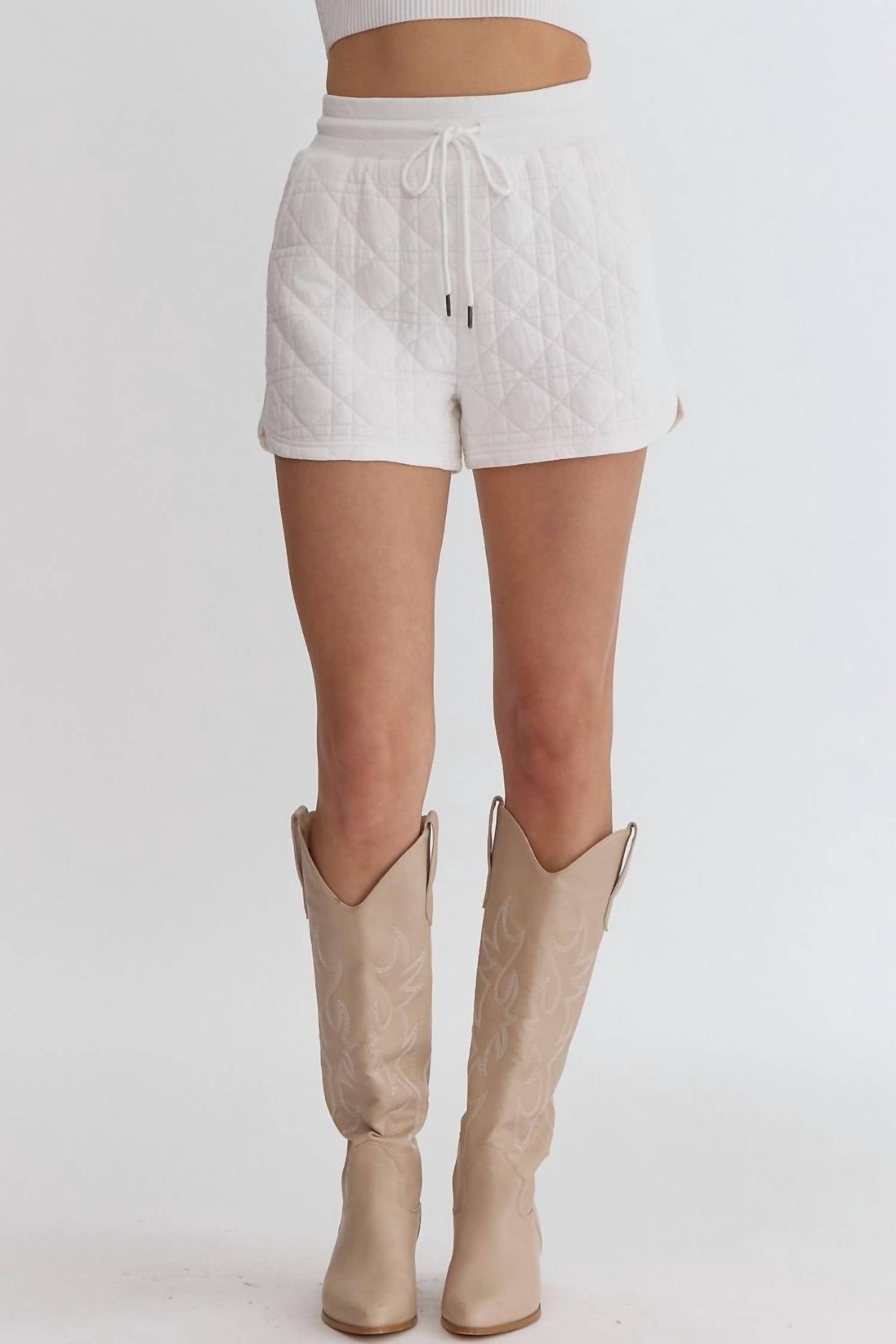 Entro - Quilted Stitch Shorts
