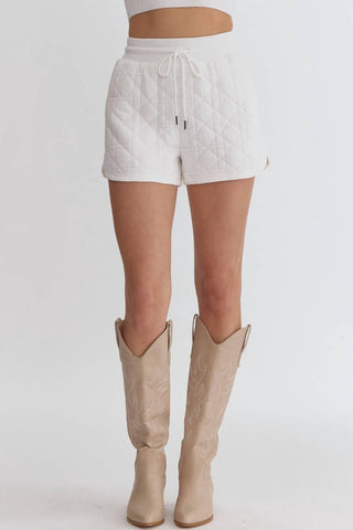 Entro - Quilted Stitch Shorts