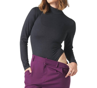 Glyder - Body de manga comprida com gola falsa