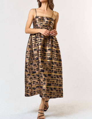 Lalavon - JACQUARD MIDI DRESS