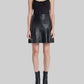 7 For All Mankind - Leather Mini Skirt