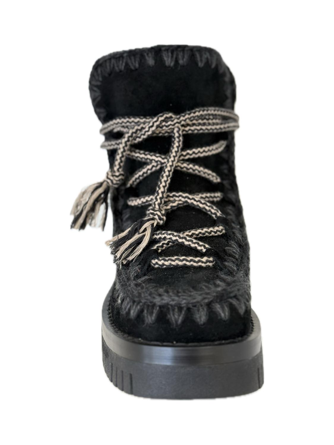 Mou - Eskimo Combat Scoubidoo Lace Up Boot
