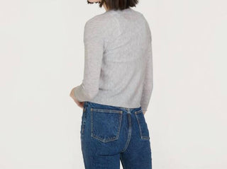 Cardigan de Caxemira de Outono - Fácil Crop