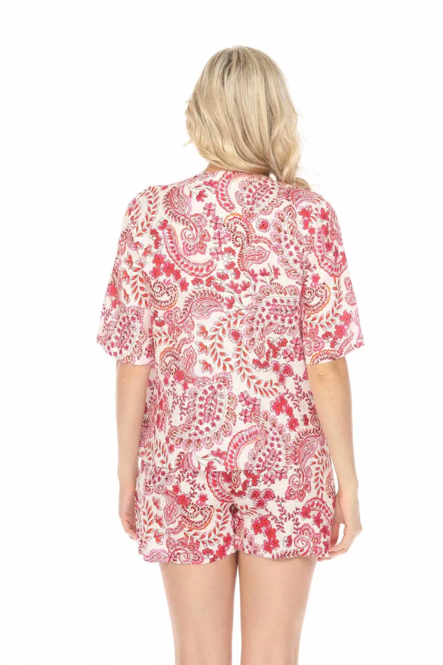 Johnny Was - Neck Button Blouse