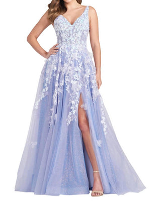 Ellie Wilde - Vestido floral sem mangas com decote em V