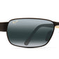 Maui Jim - Óculos de sol polarizados coral preto 249 - 2m