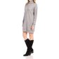 Karen Kane - Faux Wrap Turtleneck Dress