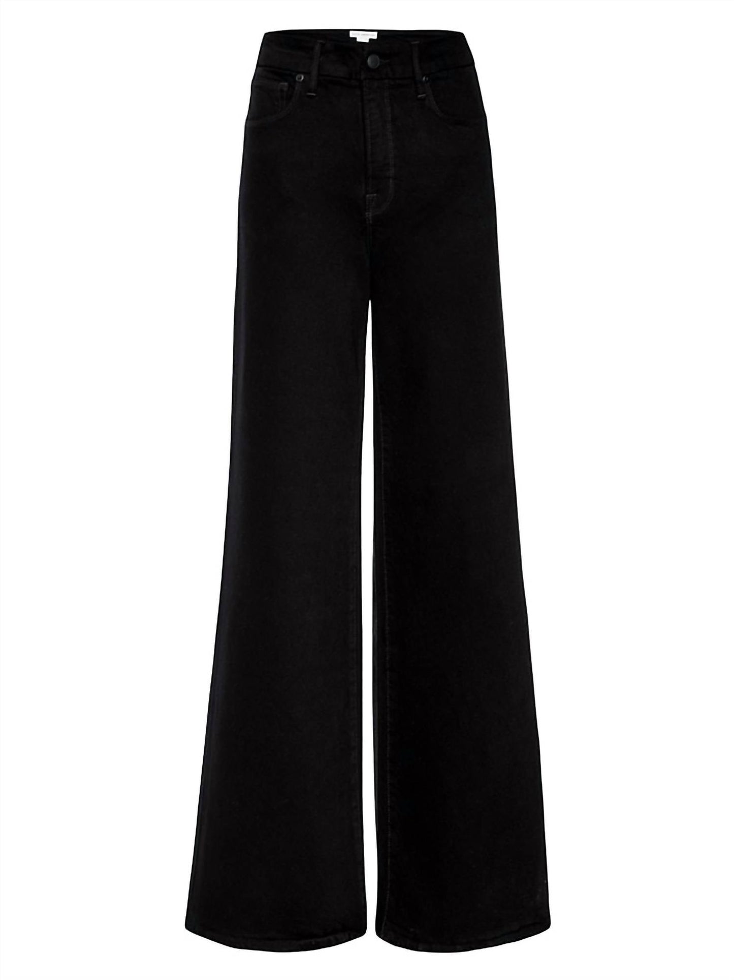 Good American - VELVET WIDE LEG TROUSER