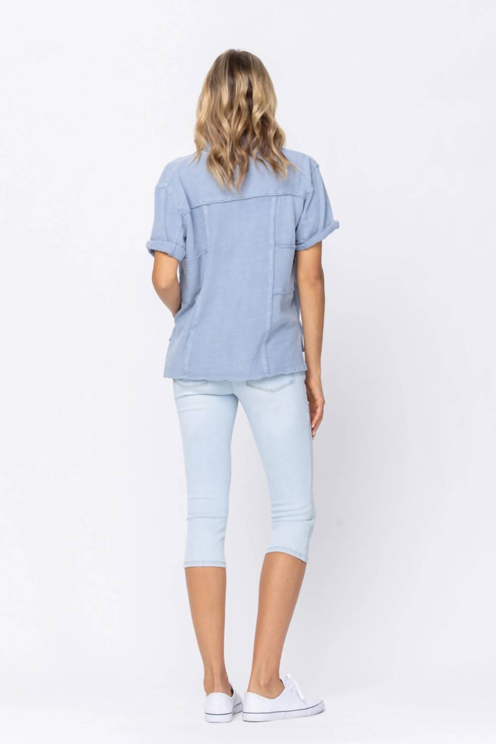 Judy Blue - Non Distressed Capri Jeans