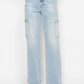 Judy Blue - High Waist Cargo Wide Leg Denim Jeans
