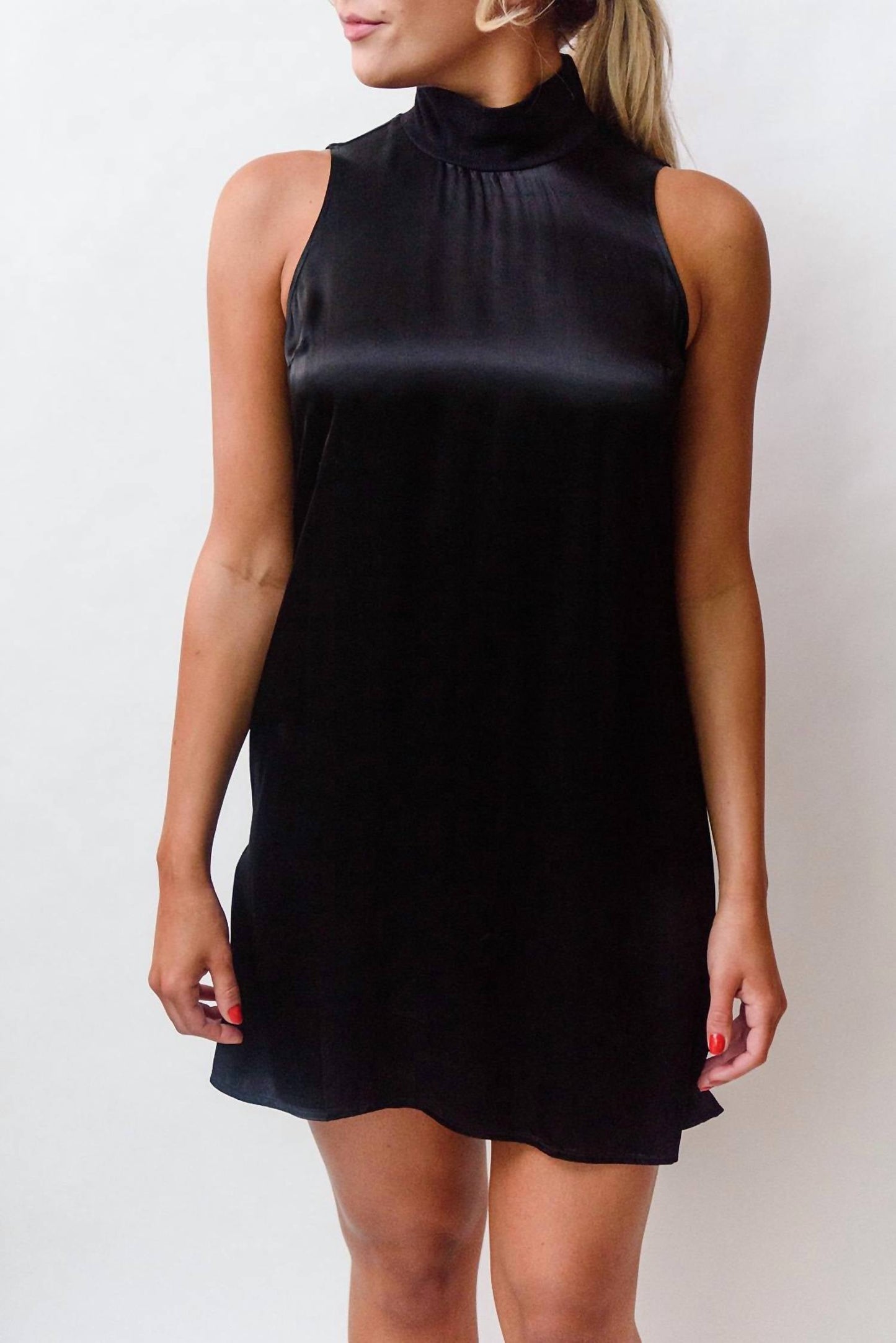 Nation Ltd - Jett Mock Neck Dress