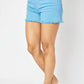 Judy Blue - Mid Rise Garment Dyed Shorts