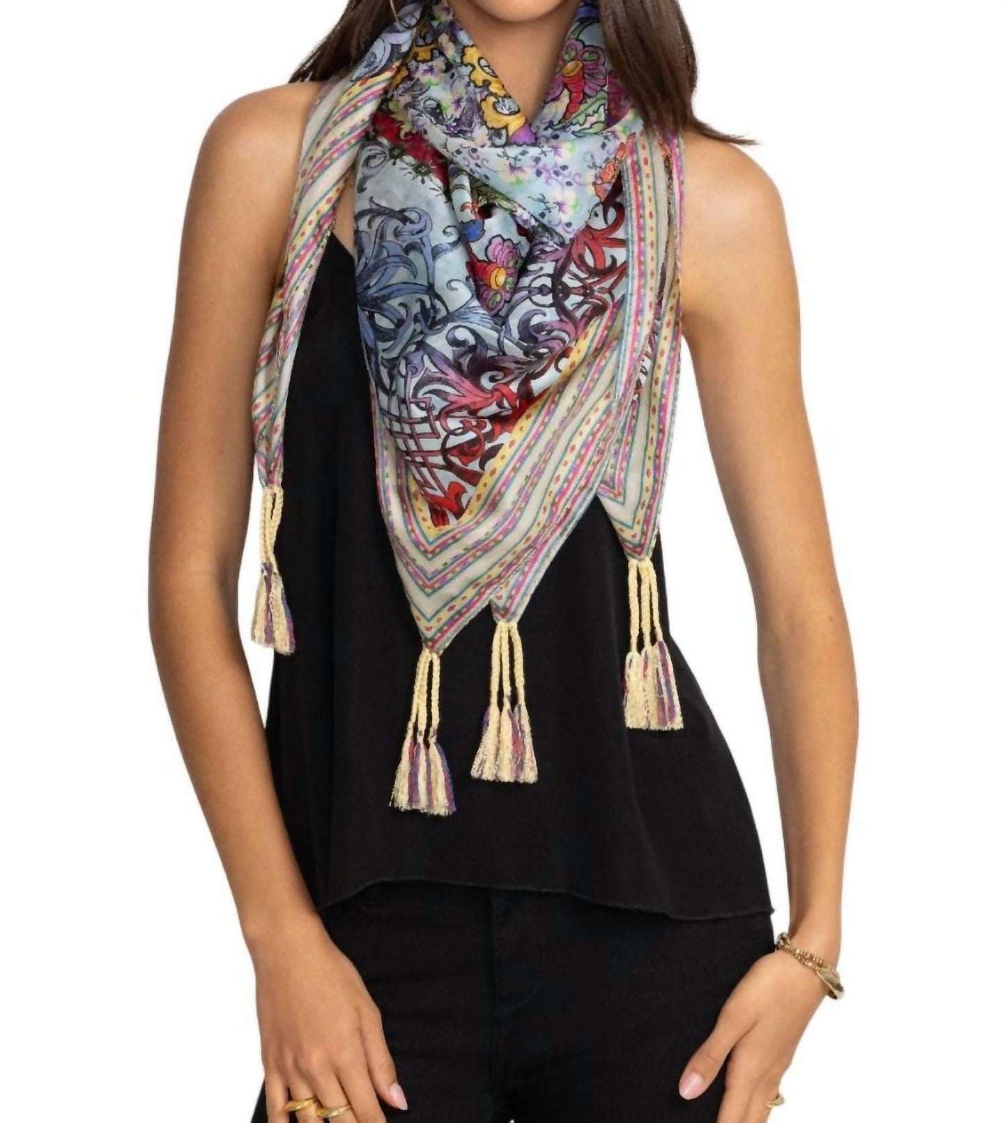 Johnny Was - Women's Akai Silk Scarf