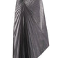 A.L.C. - Tracy Metallic Vegan Leather Skirt