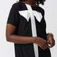 Joseph Ribkoff - Bow Detail Short Sleeve Shift Dress