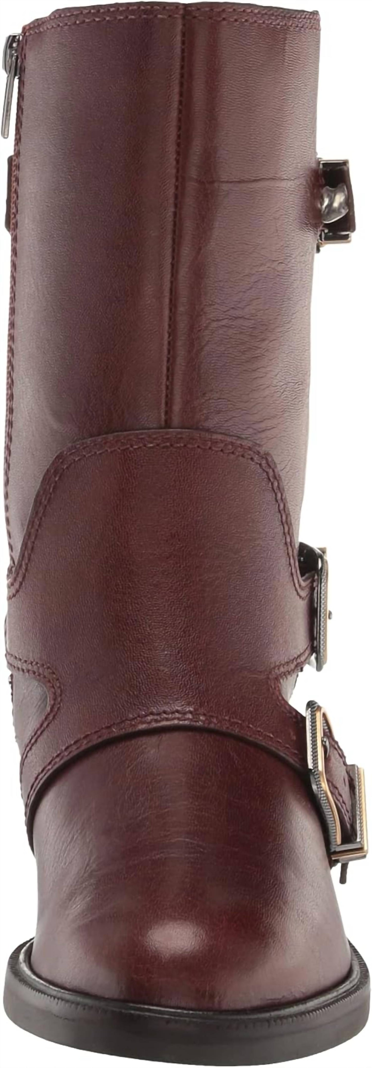 Vince Camuto - Women's Leather Alicenta Moto Boot