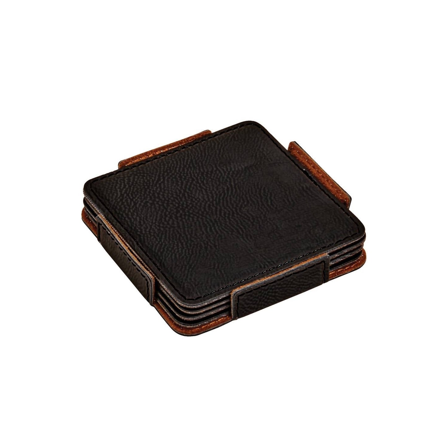 Creative Gifts International - Leatherette Coasters - Set Of 4