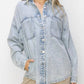 Trendsi - Risen Button Up Long Sleeve Shacket