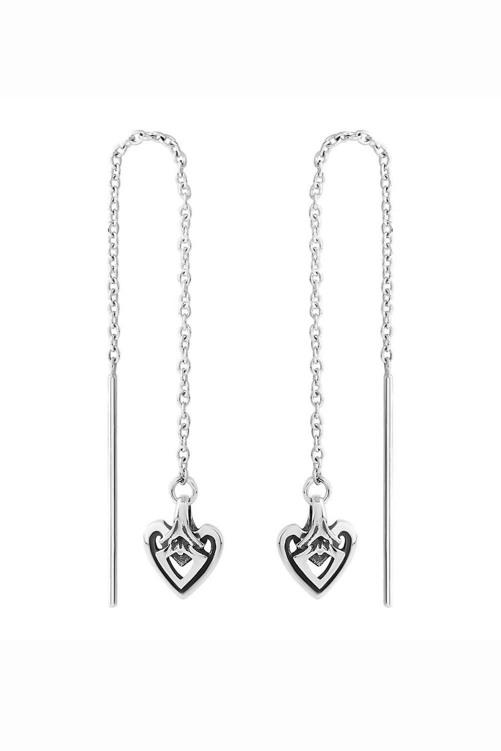 Astor & Orion - Women's Heart Threaders Earrings