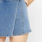 Entro - Denim Cargo Skort