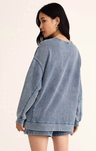 Z Supply - Knit Denim Modern Weekender Sweater