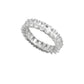 Sahira Jewelry Design - Women's Oval Eternity Band Ring