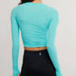 Free People - Tempo Ruched Long Sleeve Top