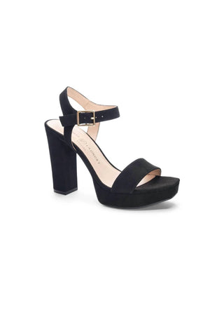 Chinese Laundry - Women's Open Toe Strap Chunky Heels