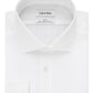 Camisa social Calvin Klein masculina slim fit, gola alta sem ferro, espinha de peixe, tamanho 16,5 x 34 x 35