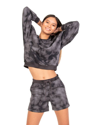 Body Wrappers - French Terry Dad Shorts with Drawstring