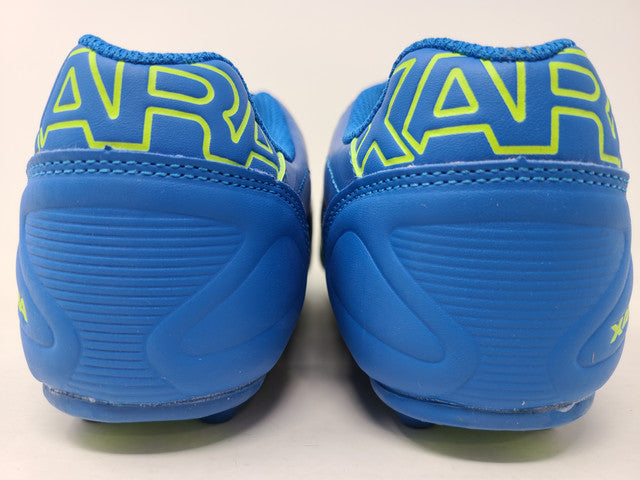 Chuteira Xara Boy'S Illusion FG Royal/Neon Verde Tamanho 2,5 M EUA Criança Pequena