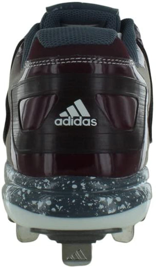 Chuteira de beisebol Adidas PowerAlley 2 masculina marrom/ônix