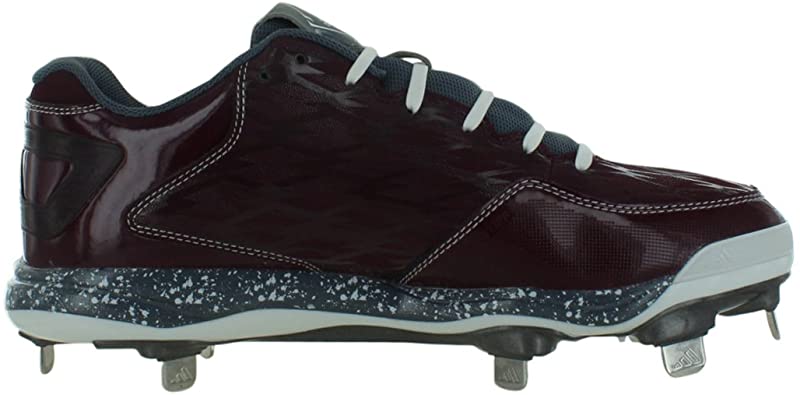 Chuteira de beisebol Adidas Poweralley 2 masculina, vermelha, tamanho 15 D(M) EUA