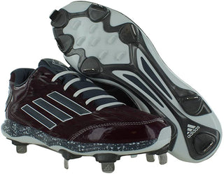 Chuteira de beisebol Adidas Poweralley 2 masculina, vermelha, tamanho 15 D(M) EUA