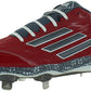 Chuteira de beisebol Adidas Poweralley 2 masculina, vermelha/carbono/ônix, tamanho 13,5 D(M) EUA