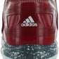 Chuteira de beisebol Adidas Poweralley 2 masculina, vermelha/carbono/ônix, tamanho 13,5 D(M) EUA