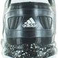 Chuteira de beisebol Adidas PowerAlley 2 masculina, branca/preta